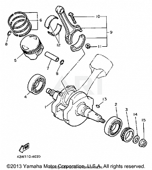 CRANKSHAFT PISTON