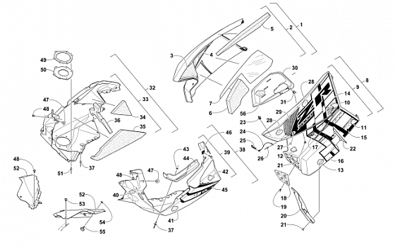 SKID PLATE AND SIDE PANEL ASSEMBLY