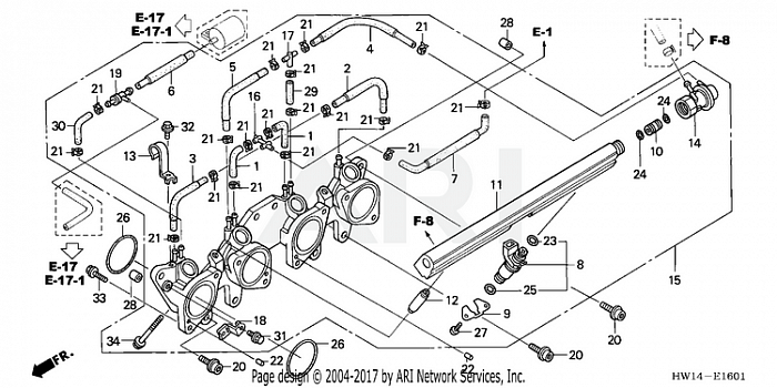 INLET MANIFOLD ('04-'05)