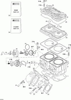 Cylinder And Exhaust Manifold