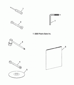 TOOL KIT - S06NT6ES (4998889888D02)