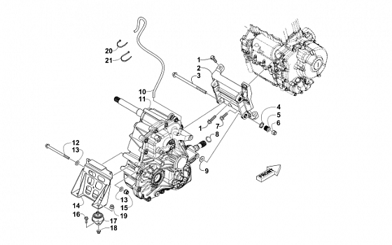 REAR DRIVE SYSTEM ASSEMBLY