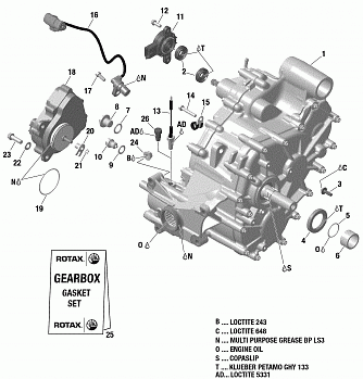 Gear Box And Components - 420686565 - North Edition