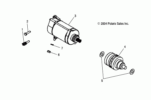 STARTING MOTOR - R05RD68AA/AB (4998269826E04)