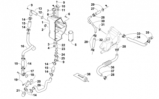 OIL TANK ASSEMBLY