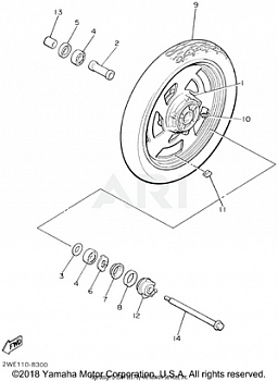 FRONT WHEEL