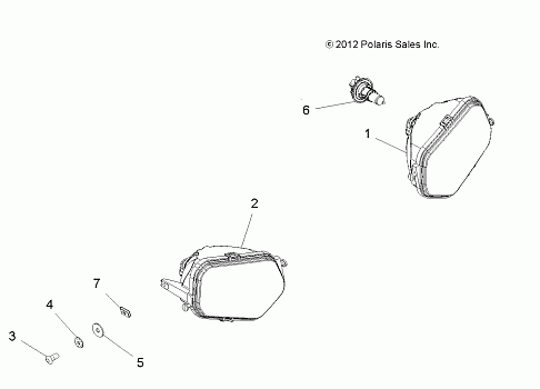 ELECTRICAL, HEADLIGHTS - A14GH85AD (49ATVHEADLIGHT13850SCRAM)