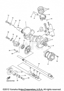 CRANKSHAFT PISTON