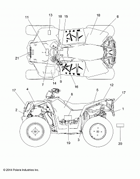 BODY, DECALS - A15SVE95HW (49ATVDECAL15SCRMMD)