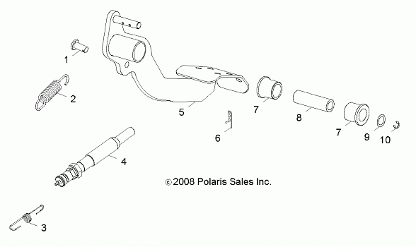 BRAKES, FOOT BRAKE - R14VA17AA/AF (49RGRBRAKEFOOT09RZR170)