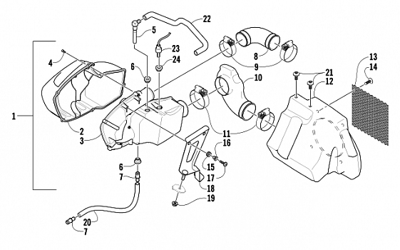 AIR SILENCER ASSEMBLY