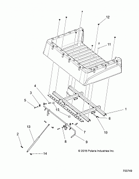 BODY, BOX MOUNTING - R18RMAE4G8/G9 (700749)