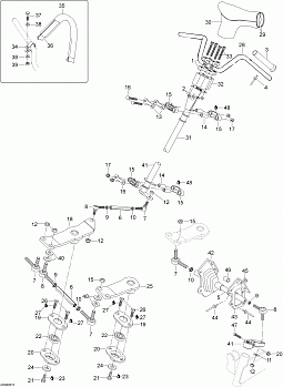 Steering System , 500F SUV