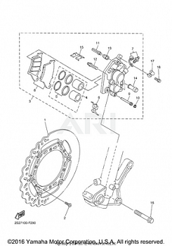 FRONT BRAKE CALIPER