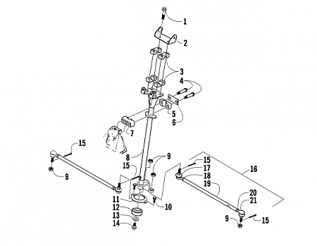 STEERING POST ASSEMBLY