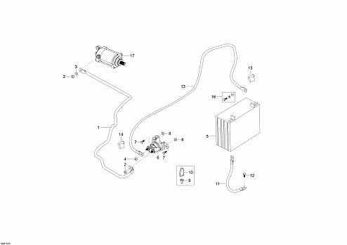 Battery And Starter _39M1545