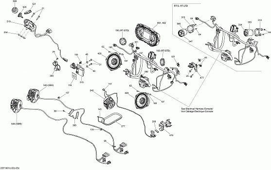 Electrical System Front View_20Y1403c