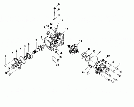 FRONT HOUSING - A01BG50AA (4963766376B002)