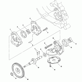 OIL PUMP - A00CH50EB (4954805480E003)