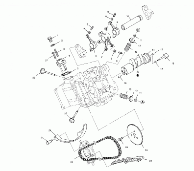 INTAKE and EXHAUST - A01CD50AA (4964196419D010)