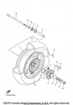 REAR WHEEL FOR CAST WHEEL