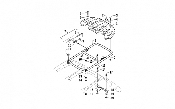 REAR RACK ASSEMBLY