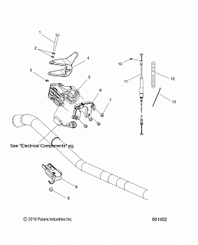 ENGINE, THROTTLE CONTROL ASM. - S20EEG6PSL (601402)