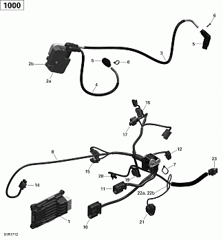 Engine Harness and Electronic Module - 6x6