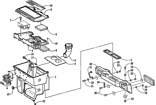 AIR SILENCER ASSEMBLY