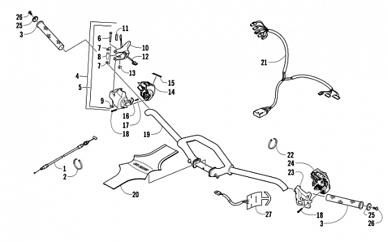 HANDLEBAR AND CONTROLS