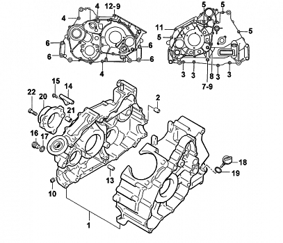 CRANKCASE ASSEMBLY