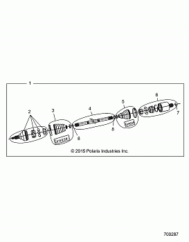 DRIVE TRAIN, FRONT HALF SHAFT - Z17VFE92AK/AM/AB (700287)