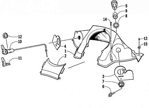 CONSOLE AND SWITCH ASSEMBLY