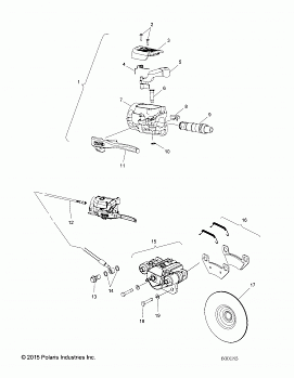 BRAKES, BRAKE SYSTEM - S16CM8 ALL OPTIONS (600185)