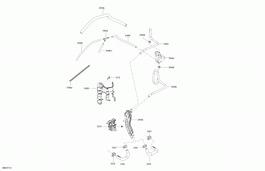 Engine Manifold  - 600HO E-TEC