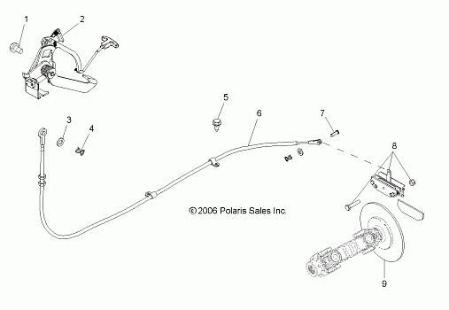 BRAKE, PARK - R06RD50AB/AC (4999203249920324C07)