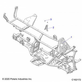 CHASSIS, FRAME - A20SJS57CH (C102172)