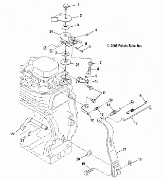 ENGINE, GOVERNOR - S17WAA1ASA/AEA (4997579757B06)