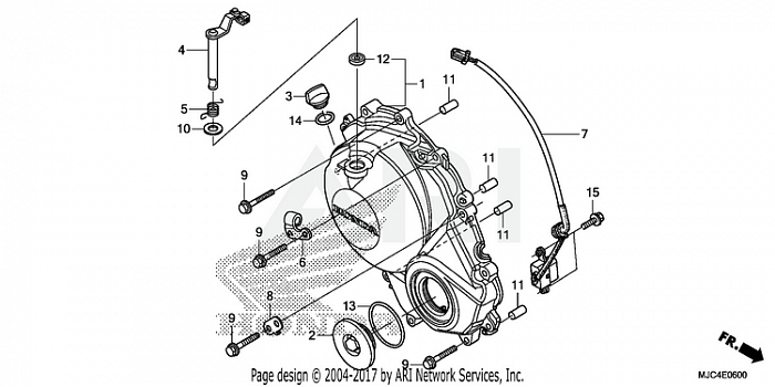 RIGHT CRANKCASE COVER