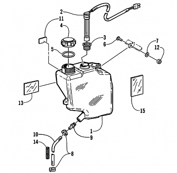 OIL TANK ASSEMBLY