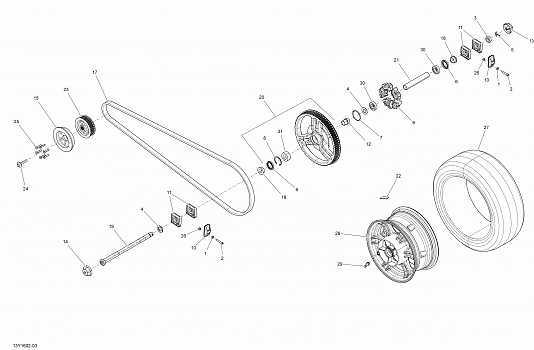 Drive System, Rear