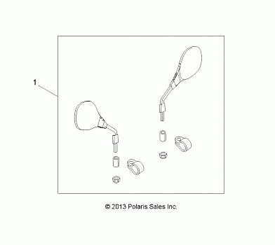 BODY, MIRRORS - A15SXE95FK (49ATVMIRRORS14SP850F)