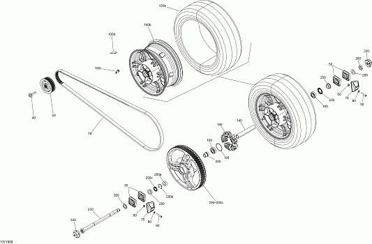 Drive System, Rear