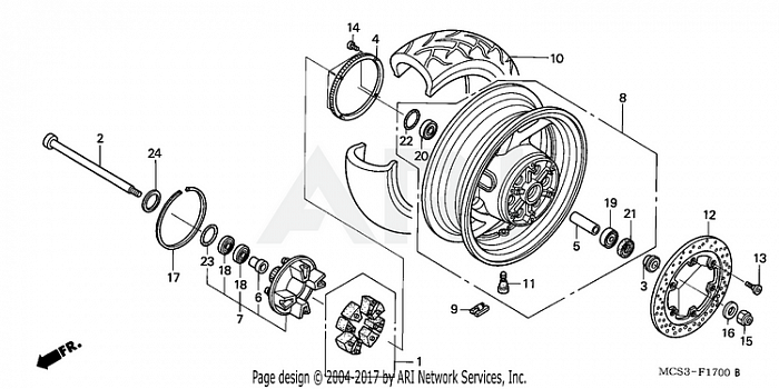 REAR WHEEL