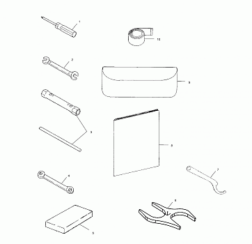 TOOL KIT - S02NP7CS/S02NE7CS (4973447344D13)