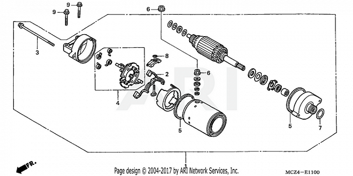 STARTING MOTOR