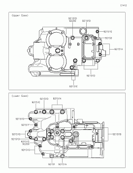 Crankcase Bolt Pattern