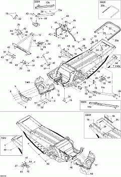 Frame and Components FAN