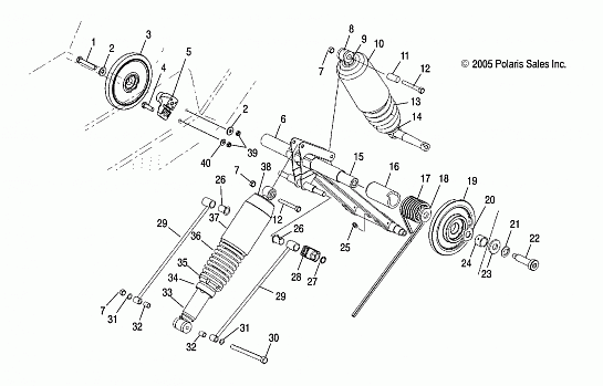 TORQUE ARM, REAR - S06NT6ES (4998889888B10)