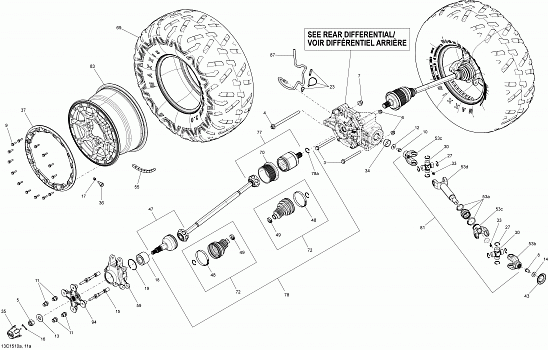 Drive System, Rear _13C1510a